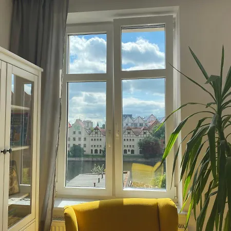 Hello Amazing River View 4 Bedrooms & Balcony * Gdansk